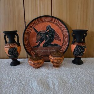 Handmade Greek Style Decorative set